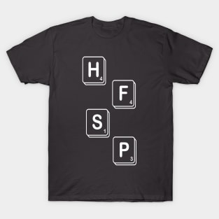 Have Fun Staying Poor Scrabble Tiles T-Shirt